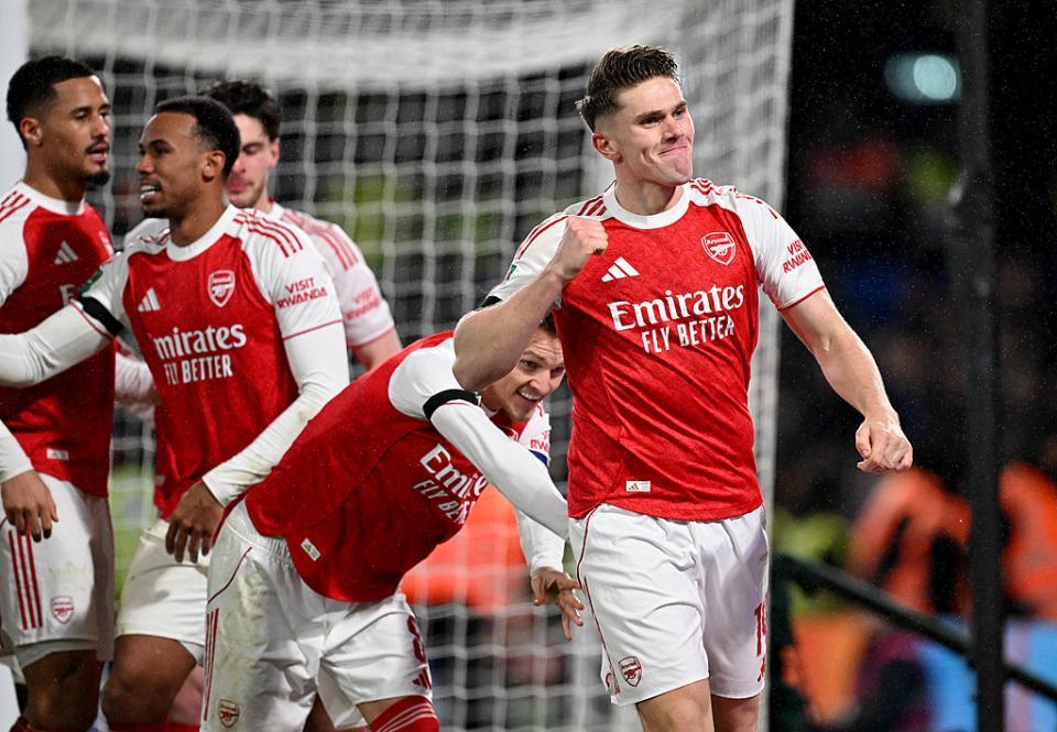 奇异果体育官方网站-阿森纳3-2切尔西！进英联杯决赛占先机 加纳乔双响 哲凯赖什传射